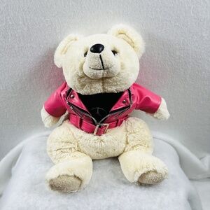 VTG Mercedes-Benz 1988 Collectible White Plush Bear 18" RARE MJC International